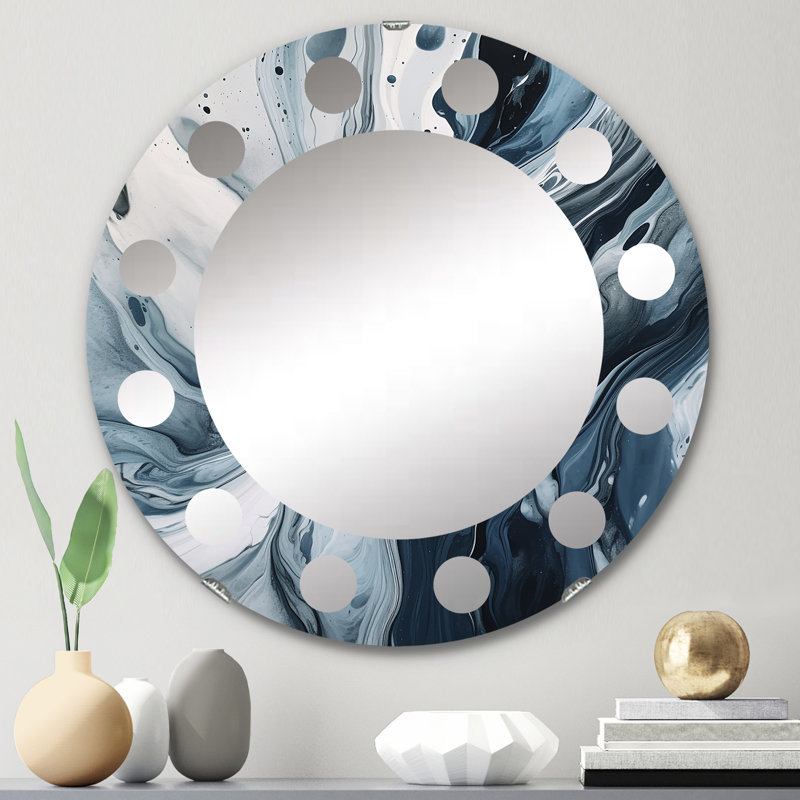 Miroir mural Sellecchia, 24 po x 24 po