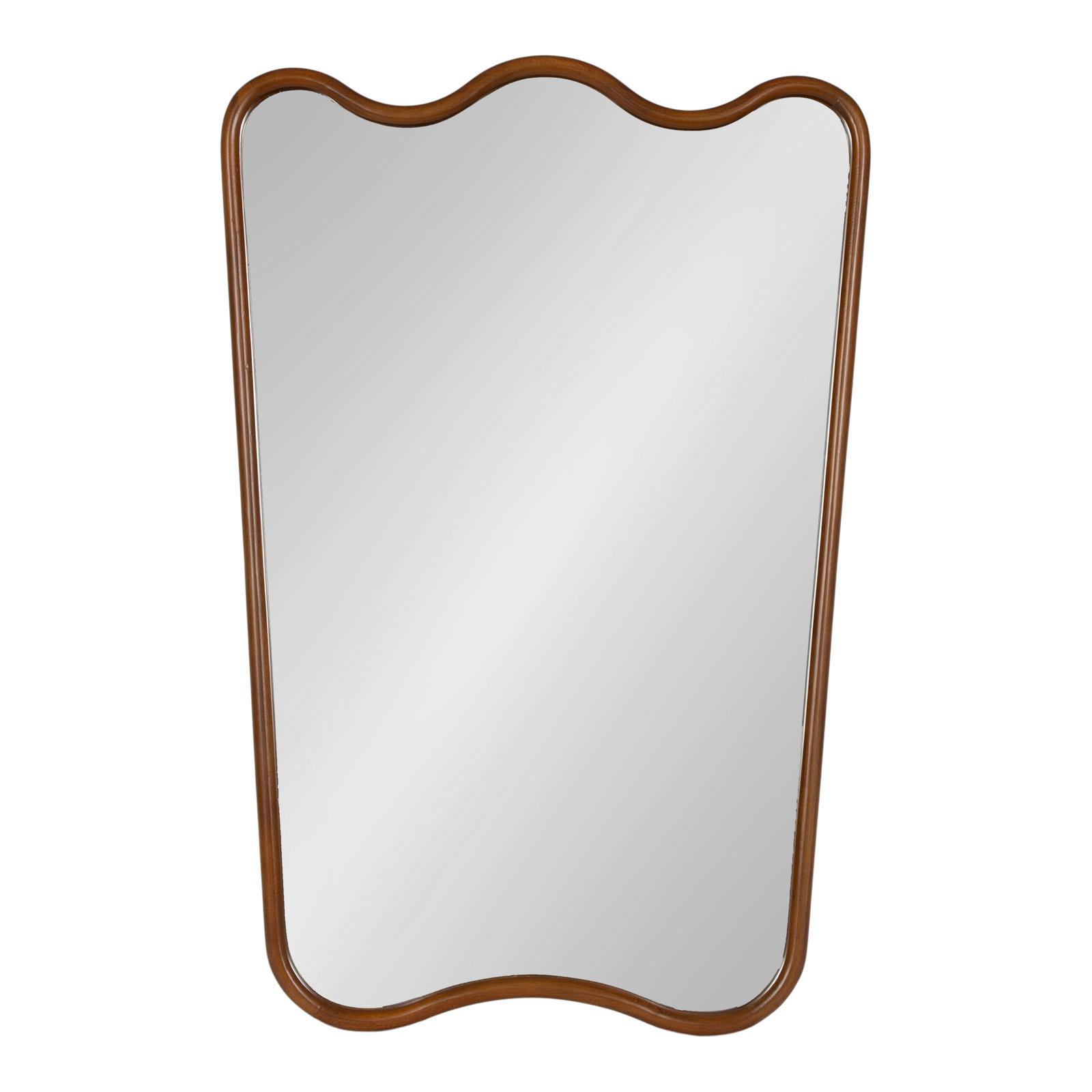 Aderyn Modern Scalloped Wall Mirror for Bathroom