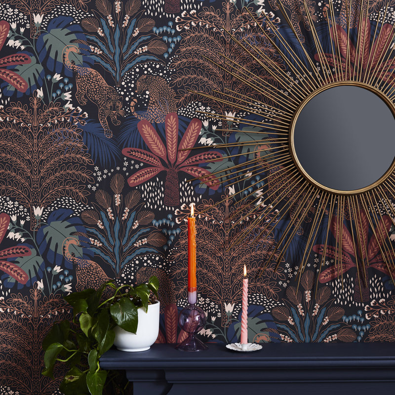 Envy Savannah Fauna Removable Wallpaper, Terra