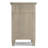 Carlton 24"W Solid Wood Transitional Nightstand with 2 Drawers, Open Storage Shelf and Bronze Hardware-1304855605