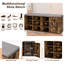 10 Pair Shoe Storage Cabinet