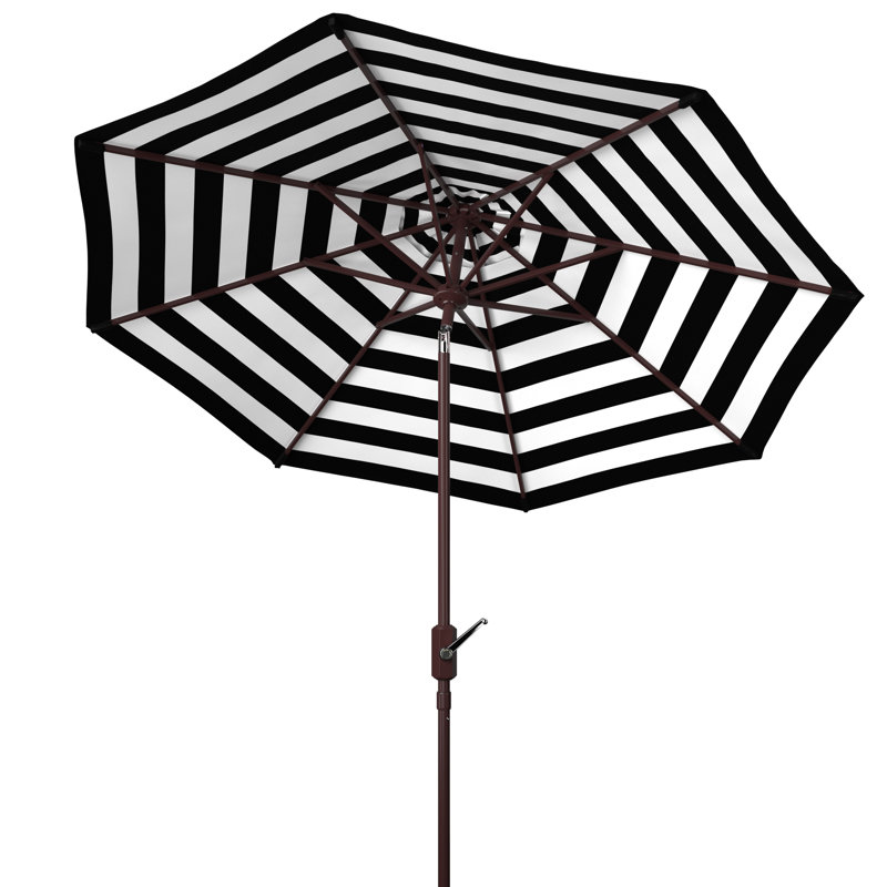 Asla 100.8'' Tilt Market Umbrella, Black