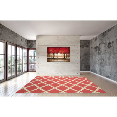 Buster Wool Geometric Indoor Rug