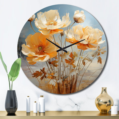 Maulik - Floral Wall Clock