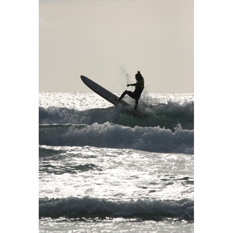Surfing by Collie - Reproduction sur toile tendue, L 32 po x H 48 po