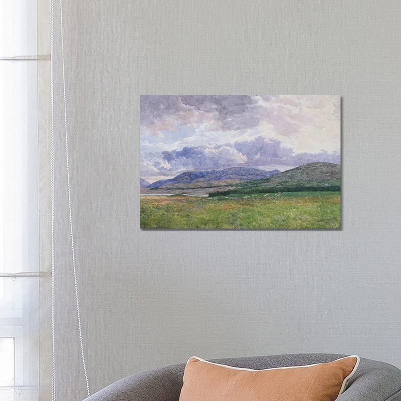 Mountains Of Connemara by Simon Kozhin - Wrapped Canvas Gallery-Wrapped Canvas Giclée, 45.72 cm H x 66.04 cm W