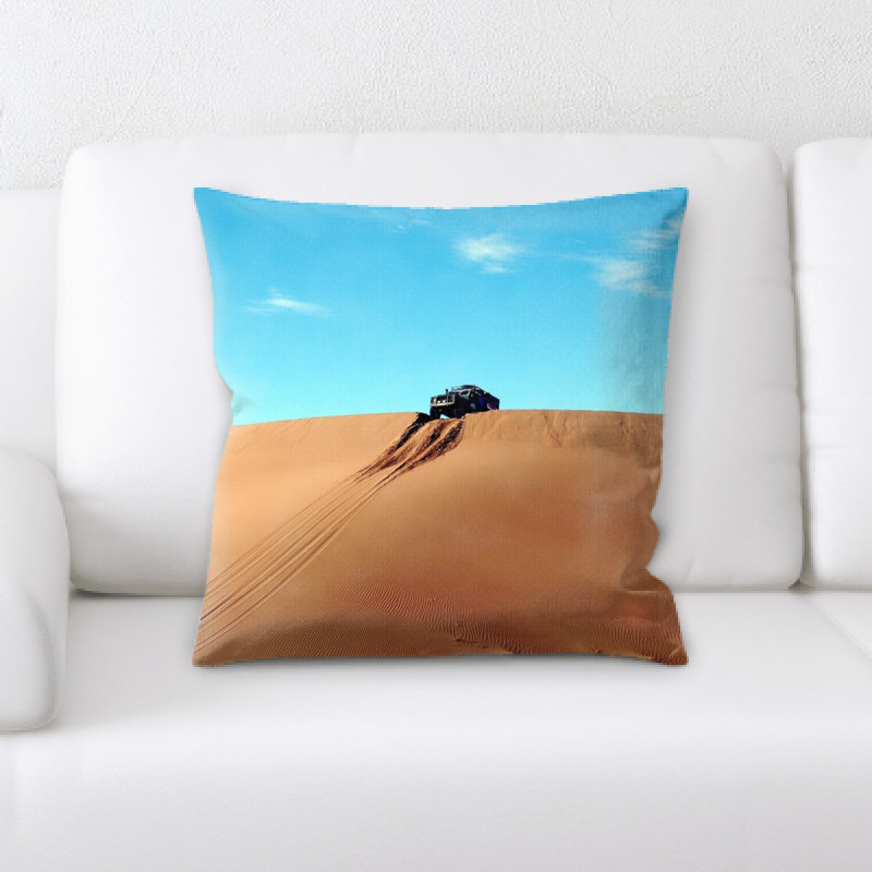 Microsuede Throw Pillow