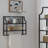 Eiffe 2 Piece Accent Shelf with Towel Bar-1886507064