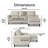 Serta Harmon Upholstered Reversible Sectional Sofa and Chaise-477725170-455034113