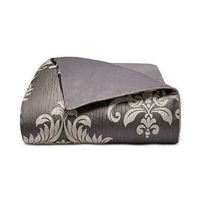 Housse de couette en mélange de coton brun Jarrett
