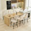 Beige, velours, 2 tabourets de bar, pieds en fer réglables, stable, assise confortable, intérieur, cuisine de 2 chaises en velours beige avec pieds en fer, stable et assise, pour restaurant d'intérieur-592655997