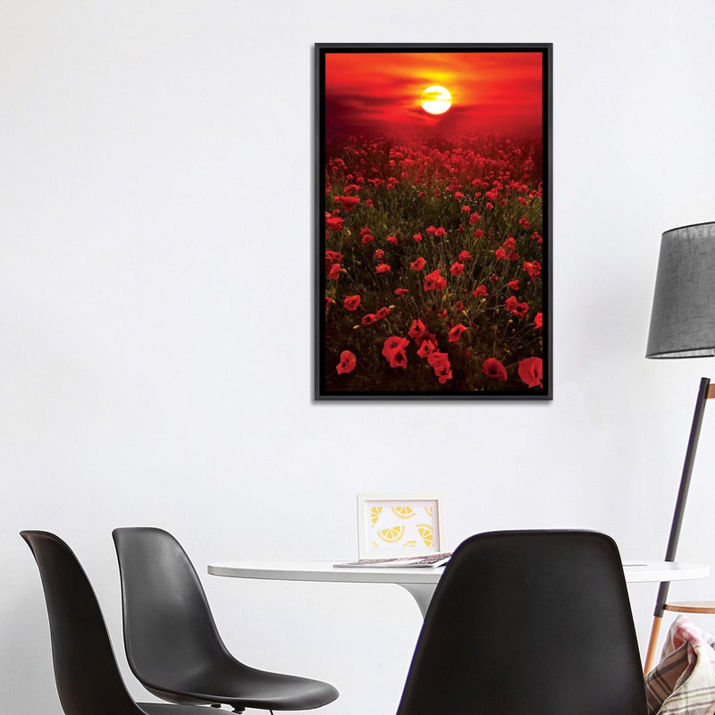 « chaleureux coucher de soleil » par marco carmassi-reproduction de photo, H 40 po x l 26 po x P 1,5 po