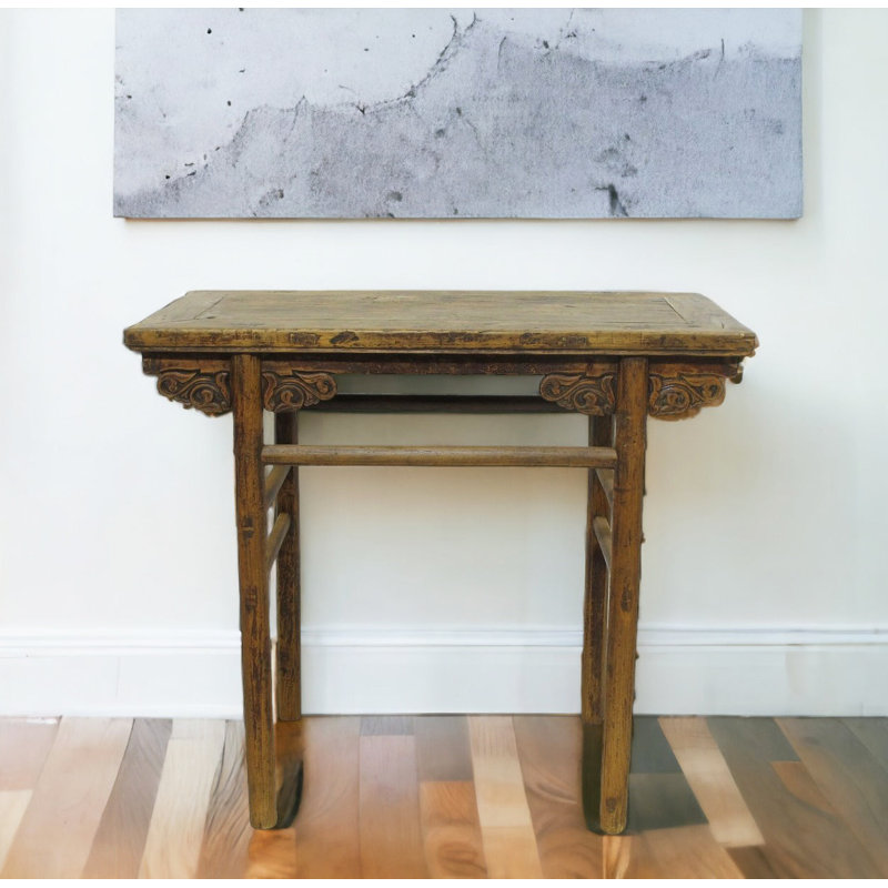 37.4'' W Solid Wood Console Table