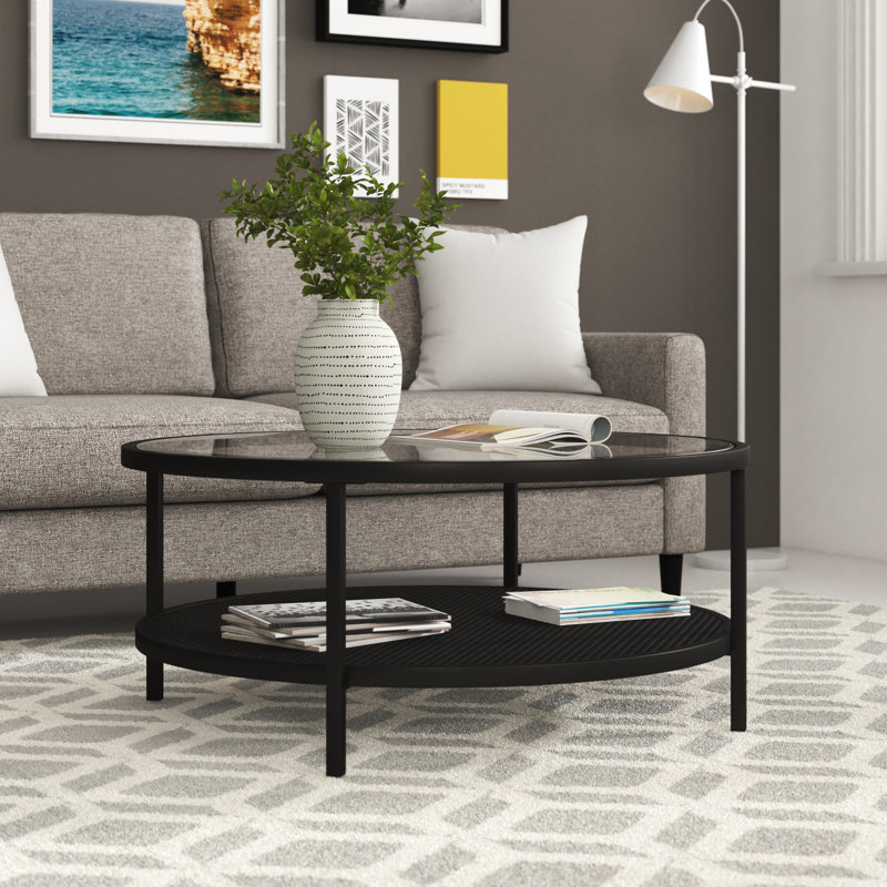 Four Leg Coffee Table with Storage