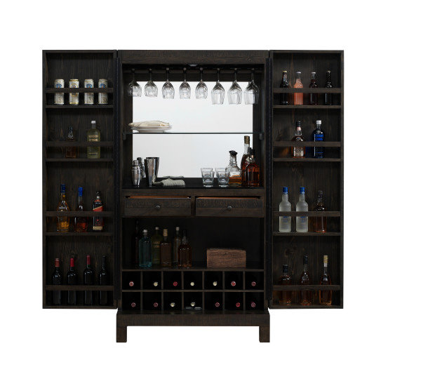 76.25 " L Bar Cabinet
