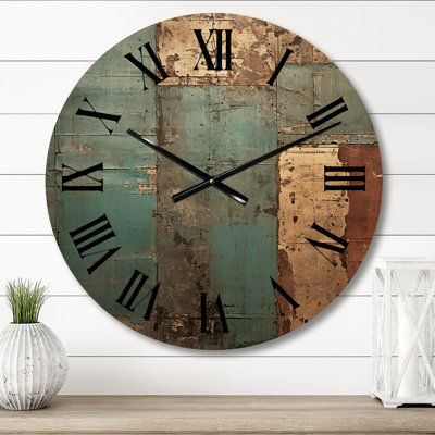 Très grande horloge murale Kintsugi