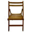 4 chaises pliantes en bois massif - pour toutes les chaises de couleur miel de tous les besoins