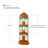 Nut-brown Solid Wood Display Cases