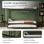 Twin Over Twin Bunk Bed With Trundle Black