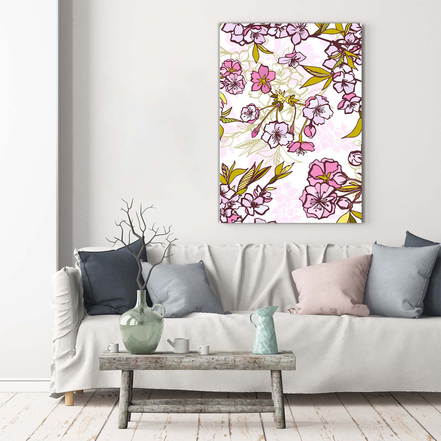 Ophelia & Co. Cherry Blossoms - Wrapped Canvas Art Prints | Wayfair.co.uk