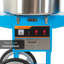 Machine à barbe à papa électrique commerciale avec chariot et pare-bulles-2067278829
