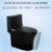1.1/1.6 GPF Dual-Flush Elongated One-Piece Toilet with 17.32 in. Comfort Seat Height, Ceramic Glazed Surface(Soft Close Seat Included), 3 Colors Option-88272611