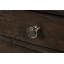 Commode antique brun avec tiroirs en cèdre