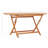 Lear Folding Teak Dining Table