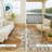 Machine Washable Indoor/Outdoor Chantille ACN2894 Floral Rug-1784749398-1784749392