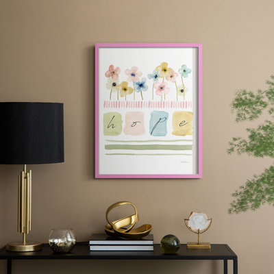 Hope Framed Print - Solid Wood