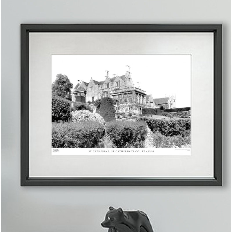 St Catherine, St Catherine - Single Picture Frame Print, 28cm H X 36cm W x 2cm D