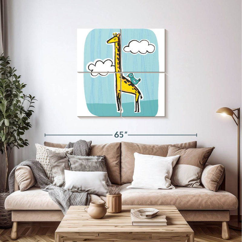 Ashelle Wild About You Giraffe, H 38 po x l 38 po