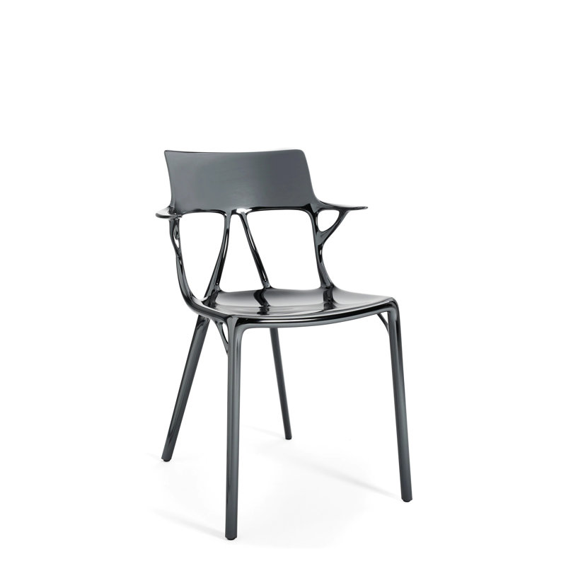 A.I. Fauteuil en métal, Titane