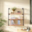 Forgé à la main, style rétro, décoration et texture. Comme une tablette universelle, il convient à divers endroits intérieurs et extérieurs, puis à un espace de rangement supplémentaire.