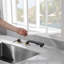 Robinet d'évier de cuisine, robinets de cuisine escamotables avec bec pivotant, S6127PR-XX-WF-92341278