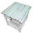 Decastro Coastal Solid Wood White Washed End Table with Storage-933501142