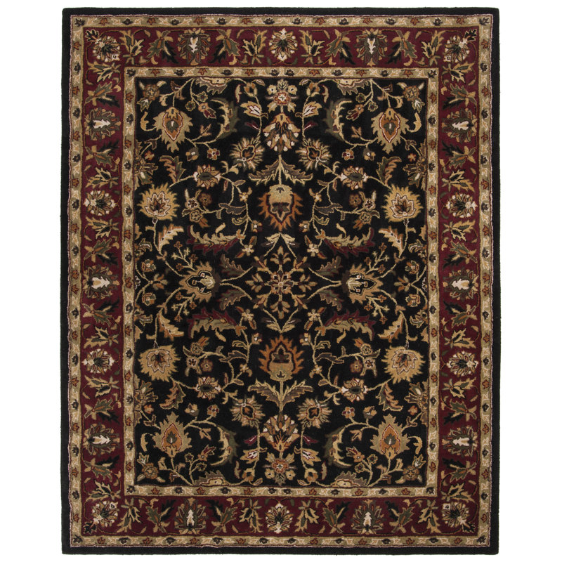 Cranmore Hand Tufted Wool Oriental Rug, Rectangle 7'6" x 9'6"