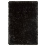 Chandra Rugs Giulia Collection Plush Modern Contemporary Hand-Woven Silver White Grey Shag Polyester Pile Material Handmade Area Rug