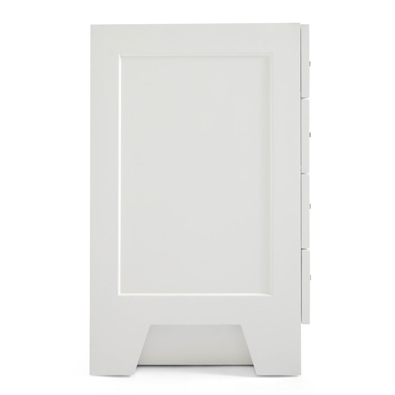 48" Single Bathroom Vanity Base Only, White