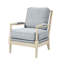 Chaise avec accoudoirs rembourrée Accent