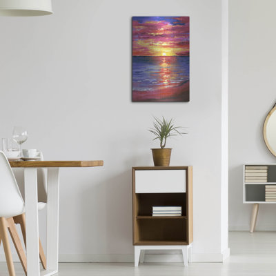 «Pink Sunset» par Svetlana Aleynikova, art mural en métal