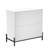 Tahnaout Stainless Steel 2 - Door Accent Cabinet-181625207