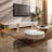 Decarri 78.74 Modern Golden Leg TV Stand