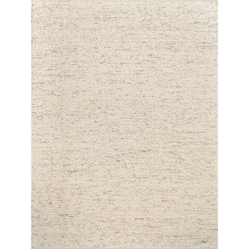 Hand Woven Wool Abstract Area Rug, Rectangle 2' x 3'