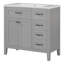Armoire de salle de bain 36 po avec lavabo et tiroirs 36 po-841446407-841446402