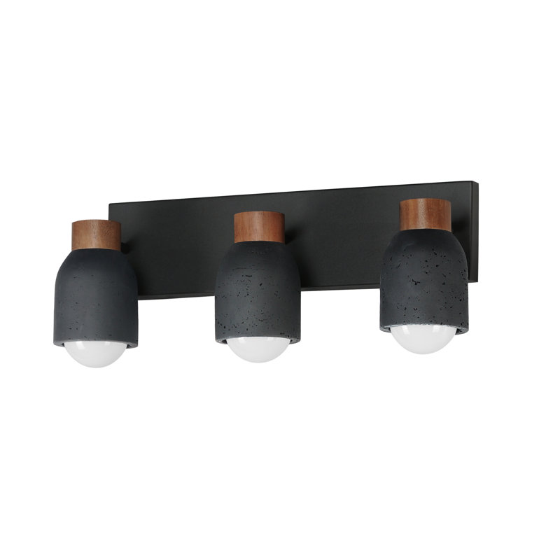 Pompeii-Bath Vanity, Lava/Black