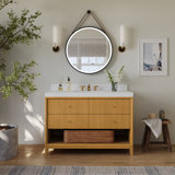 Momo 36" Freestanding Standard Single Bathroom Vanity with Top