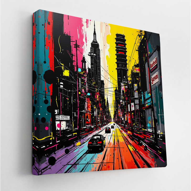 Electric Avenue, 42" H x 42" W