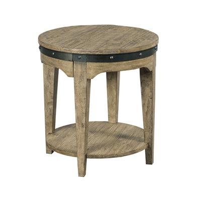Baldrige Solid Wood End Table