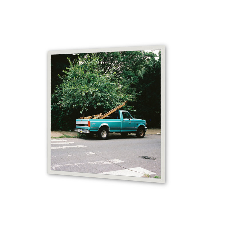 Good Black "Kensington Ford" Wall Art by Stanley Collins | Framed Photographic Print - Square, 12" H x 12" W, White